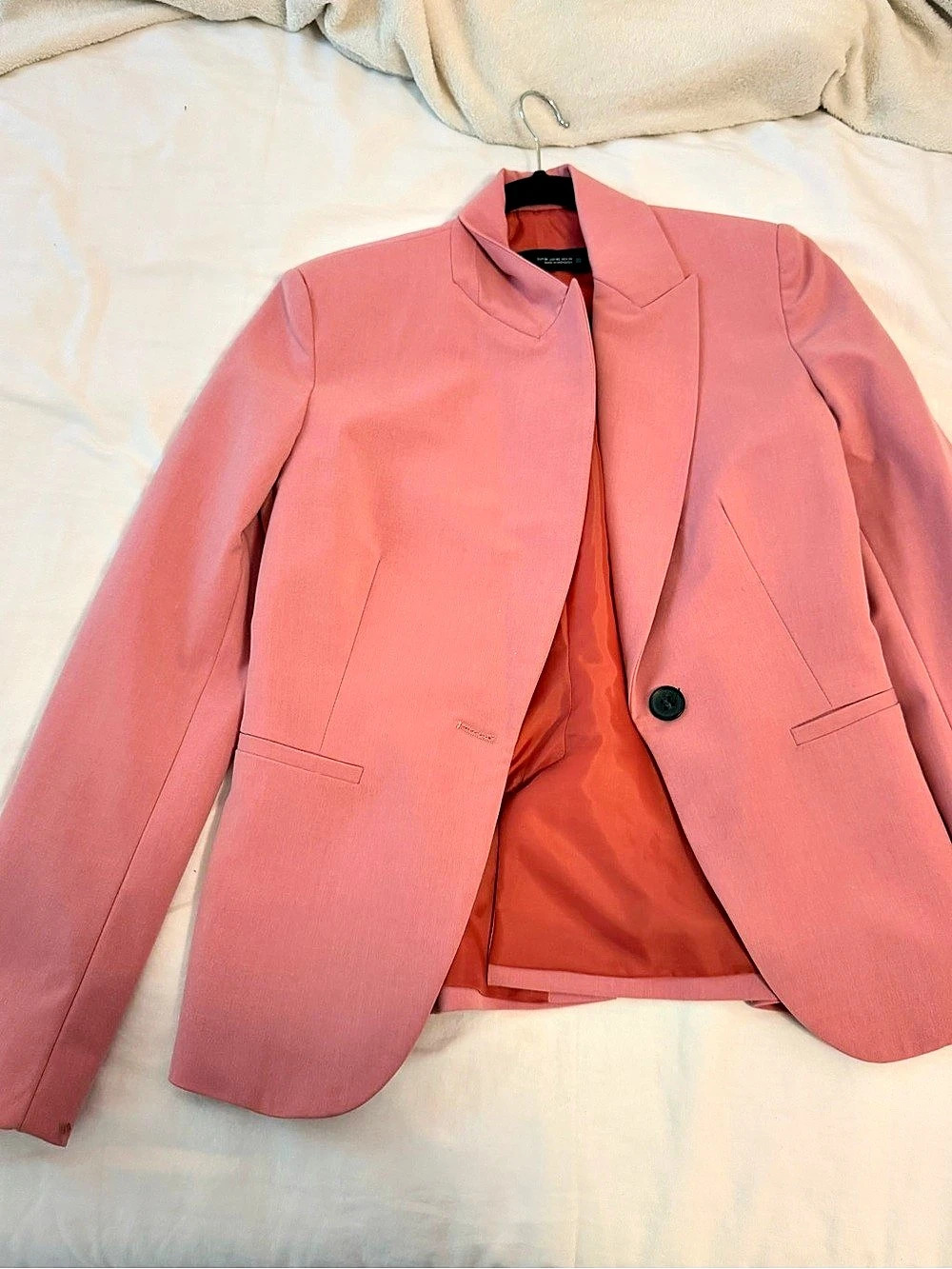 ZARA Women's Blazer Pink Size 2